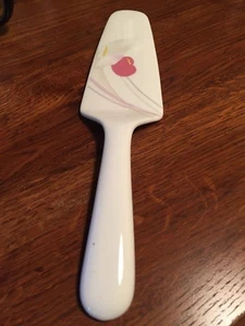 Servidor de pastel y pastel de porcelana de hueso MIKASA ANTHURIUM FX007 - Imagen 1 de 6