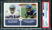 2002 FLEER #277 QUENTIN JAMMER ROOKIE ROY WILLIAMS RC CARD PSA 10 FRESH SLAB