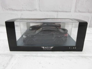 Hamann Tycoon Evo Black Model Car Diecast Car 1/43 Neo Scale Model BMW X6M - Picture 1 of 3