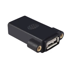USB A 2.0 Screw Mounted Socket Extension Adapter | Female to Female - Picture 1 of 7