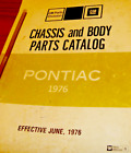 1976 Pontiac Ventura Chassis & Body Parts Catalog Manual