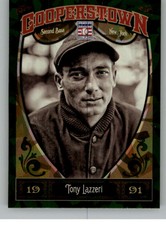 2013 Panini Cooperstown HOF Baseball Green or Blue Crystal Shards Pick From List