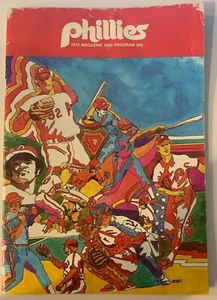Vintage 1973 Philadelphia Phillies Program - Picture 1 of 1