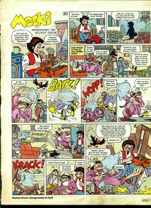 Mecki - Comics - Aufgezeichnet von Volker Reiche - aus HÖRZU - 6 Seiten - 1986 - Picture 1 of 6