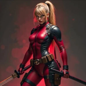 Póster brillante Lady Deadpool 24 x 36 envío gratuito 🔥🔥🔥 - Imagen 1 de 1