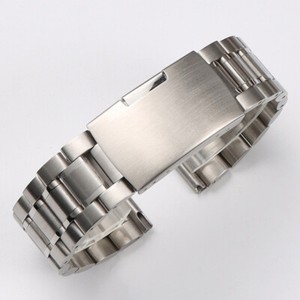 14 16 18 19 20 21 22 24 26mm Stainless Steel Watch Strap Band Solid Bracelet