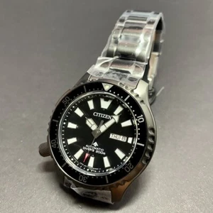 Citizen NY0135-80E PROMASTER Fugo Automatic Tank Box Limited Black IP - Picture 1 of 4
