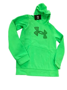 Under Armour Youth Hoodie Green Hoodie Size L 373540 New With Tag - Picture 1 of 4