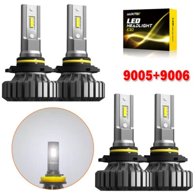 AUXITO 9006 9005 LED Faros Bombillas Reemplazar 40000LM Halógenos Xenón Blanco Foto 1 de 4
