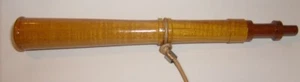 Trumpet Turkey Call made of Osage Orange with Adjustable Lanyard and Band - Picture 1 of 7