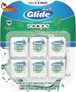 Hilo dental Oral-B Glide, sabor mira telescópica, 40 m (paquete de 6) - Imagen 1 de 7