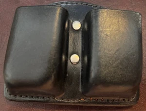 Dillon DP Leather tan Double Magazine Pouch - Note - Picture 1 of 2