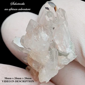 Brandberg quartz and calcite - Goboboseb region Namibia - Picture 1 of 12