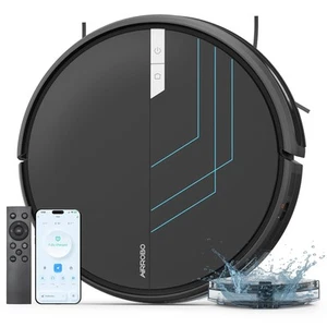 AIRROBO Robot Vacuum and Mop, 3000Pa Powerful Suction Robot Vacuum Cleaner wi... - Picture 1 of 7