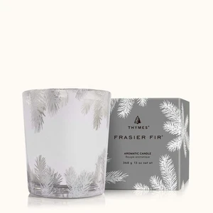THYMES - Candela versata abete Frasier, argento 13 oz - Foto 1 di 4