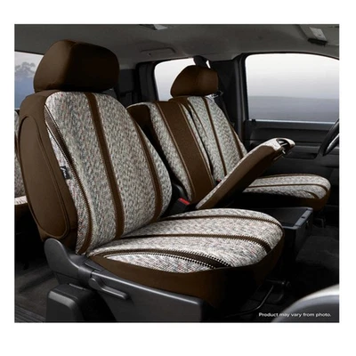 Fia TR47-36 BROWN Front Split Seat Cover for 15-19 F-150 / F-250 SD / F-350 SD - Image 1 of 4