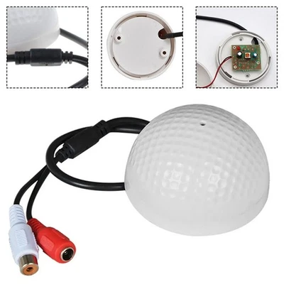 Mini Security Microphone with Integrated Preamp for Enhanced Audio Monitoring - Image 1 of 4