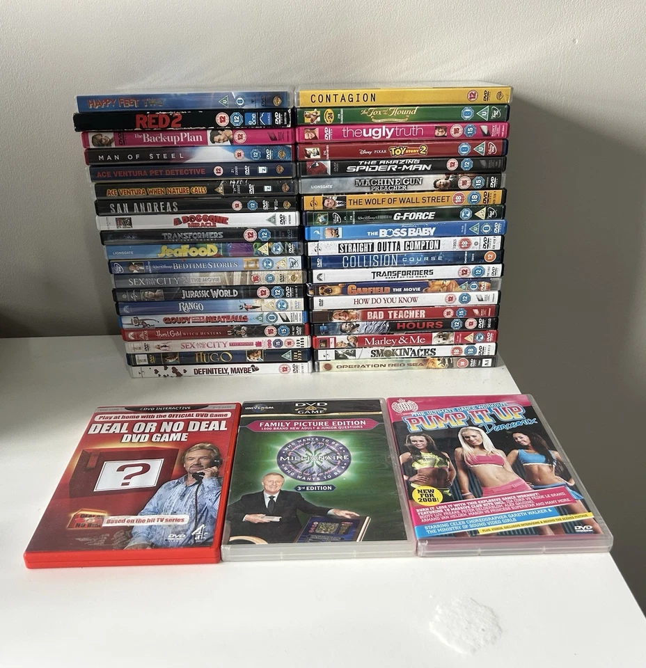 Mixture of DVDs Mixed Genres Job Lot Bundle 41 With Disc Inside - Image 1 of 2
