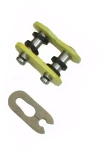 Factory Spec Brand X Ring Chain Master Link YELLOW 530 Pitch XRing - Imagen 1 de 1