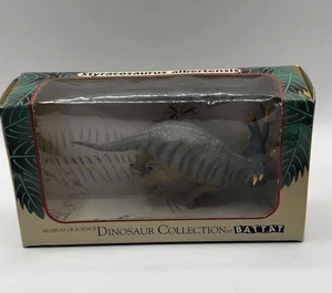 Figura de dinosaurio vintage Battat Museum of Science Styracosaurus Albertensis 1997 - Imagen 1 de 6