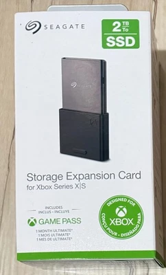 Seagate 2TB Storage Expansion Card Black SRD0MX1 For Xbox Series X/S  - Image 1 of 4