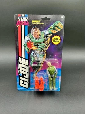 Figura de acción Hasbro 1993 GI Joe Star Brigade Duke 3,75" de colección sin usar, en caja Foto 1 de 4