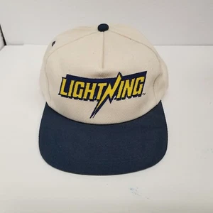 Vintage Lightning IMI Corn Seed Snapback Hat, K Products Brand, NOS - Picture 1 of 5