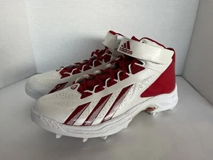 Adidas AS SMU FilthyQuick Men's Football Shoes Cleats Red/White 11.5 NEW - Picture 1 of 14