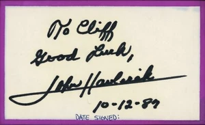 John Havlicek Autograph - Boston Celtics - Picture 1 of 1