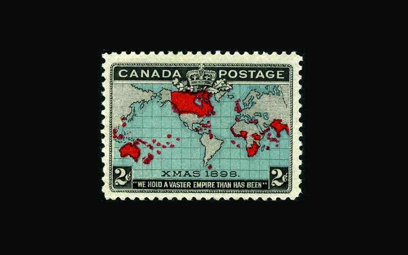 Canada Stamp Mint OG & H, VF S#86 Deep blue seas - Image 1 of 1