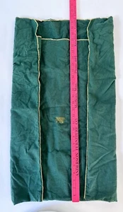 27” x 24” Shreve Crump & niedrige grüne Tasche Sterlingsilber Aufbewahrungshülle - Bild 1 von 6