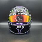 Lewis Hamilton + Wolff Dual Signed Race Issued Visor on Promo Helmet1:1 AS-02430