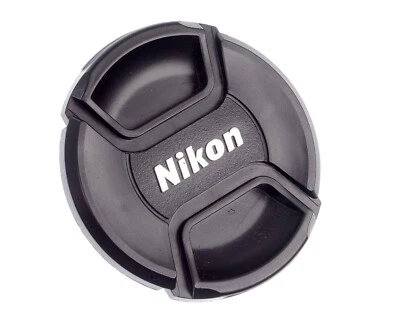 Nikon Non-genuine 67mm Front Lens Cap LC-67 Good Quality Copy Centre Pinch - Image 1 of 2