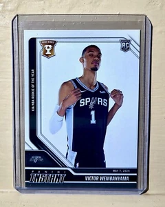 Victor Wembanyama 2023-24 Panini #544 NBA Rookie des Jahres Karte 1 von 11420 - Bild 1 von 2