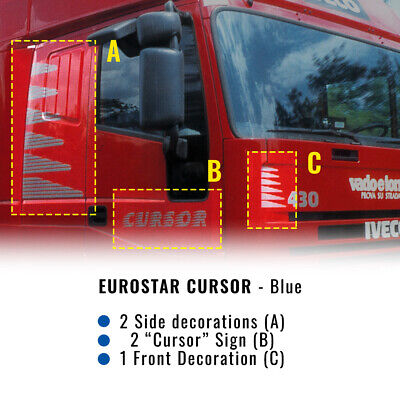 Decor Kit Decorazione Adesiva Eurostar Cursor, Blu • 169€