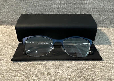 BANANA REPUBLIC GIA Frame 0DA4 Blue 50-17-130 Eye Wear Glasses Optical ODA4 - Image 1 of 4