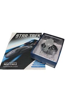 U.S.S Enterprise NCC-1701-F Starship Modell Eaglemoss Star Trek mit Magazin