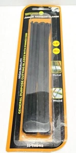 Sierra de calar Junior 10 piezas 5,9" - 6" hojas de extremo fijadas madera metal nueva # 11-THS42 - Imagen 1 de 5