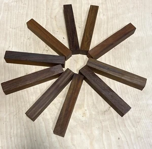 Pack of Cocobolo Pen Blank qty 10pc. Exotic Wood 3/4" x 3/4"x 5"#M - Picture 1 of 4