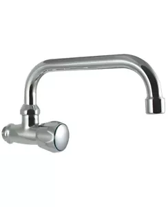 Grifo Cocina Fregadero Pared 1 Agua Caño Horizontal - Imagen 1 de 2