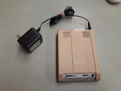 Multi-Tech MultiModemZDX MT5656ZDX 56K Data/Fax Modem w/ Adapter - YELLOWED - Image 1 of 4
