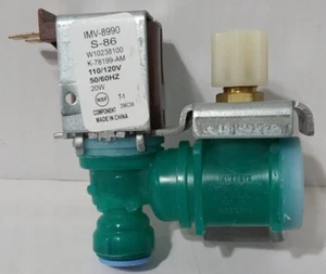 Nueva válvula de entrada de repuesto para Whirlpool WPW10238100 AP6017532 PS11750831 - Imagen 1 de 4