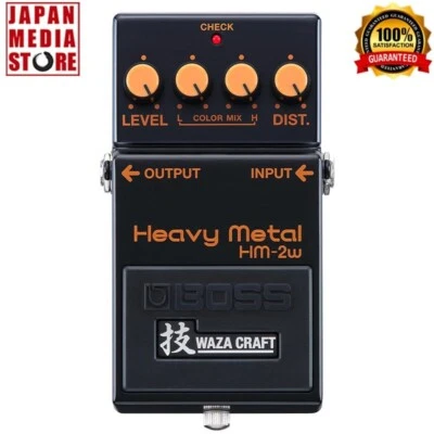 Boss HM-2W Heavy Metal WAZA CRAFT Guitar Pedal Brand New in Box Express Shipping - image 1 of 4