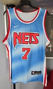 Nike Swingman Brooklyn Nets Kevin Durant Throwback 90s Jersey Mens Large NBA