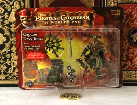 CAPTAIN DAVY JONES DICE GAME ZIZZLE SEALED - PIRATES OF CARIBBEAN AT WORLD'S END Cover