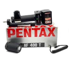 Flash Pentax AF 400 T en embalaje original cámara flash flash insertable flash flash luz - Imagen 1 de 3