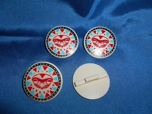 Sale! Playmobil Western Indianer 4 x Schild Schilde Vogelkopf Rundschild Set top - Picture 1 of 1