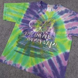 Vintage Tower Of Terror Shirt Boys Small Walt Disney World Twilight Zone Tie Dye - Picture 1 of 10