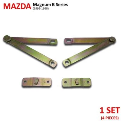 Set Tailgate Hinge For Mazda B Series B2000 B2200 B2500 B2600 Pickup 1986 - 1993 - Image 1 of 4