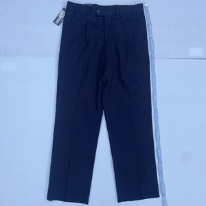City Club Nerano Poly/Wool Blend Trouser 87 Regular Flexi Waist Classic Fit - Foto 1 di 4